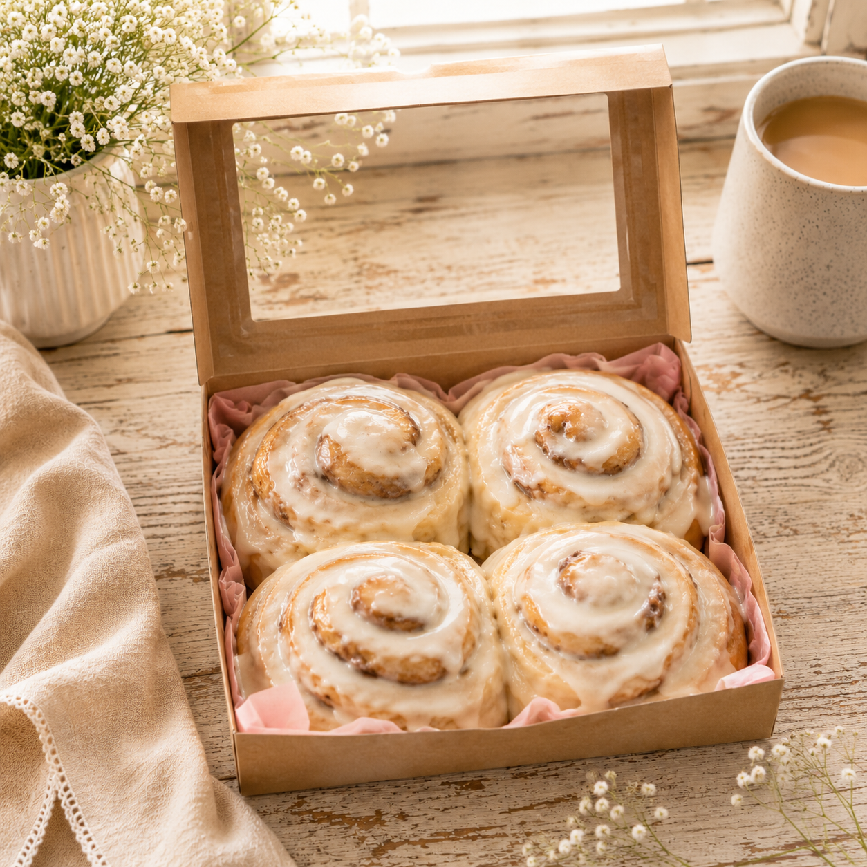 Homemade Classic Cinnamon Rolls